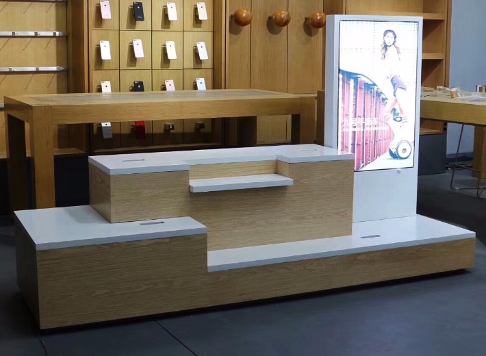 小米之家产品展示柜台1米手机配件柜小米平板体验桌小米店面